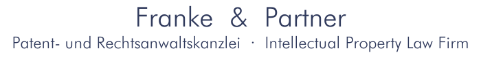 Logo von Franke & Partner